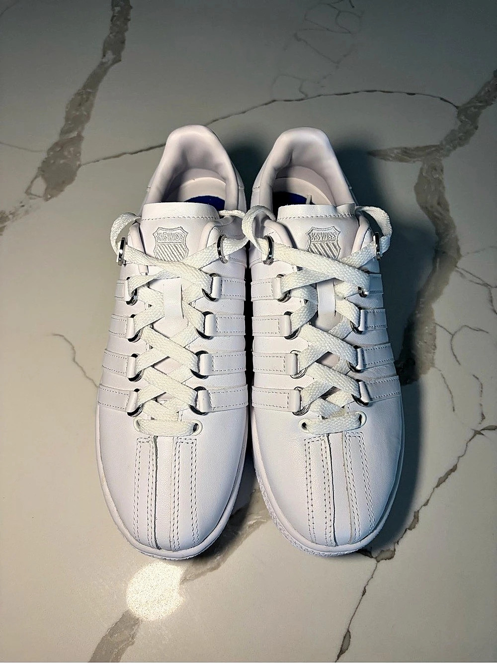 K-Swiss Court Pro II Low White Sneakers US 8 new no tags